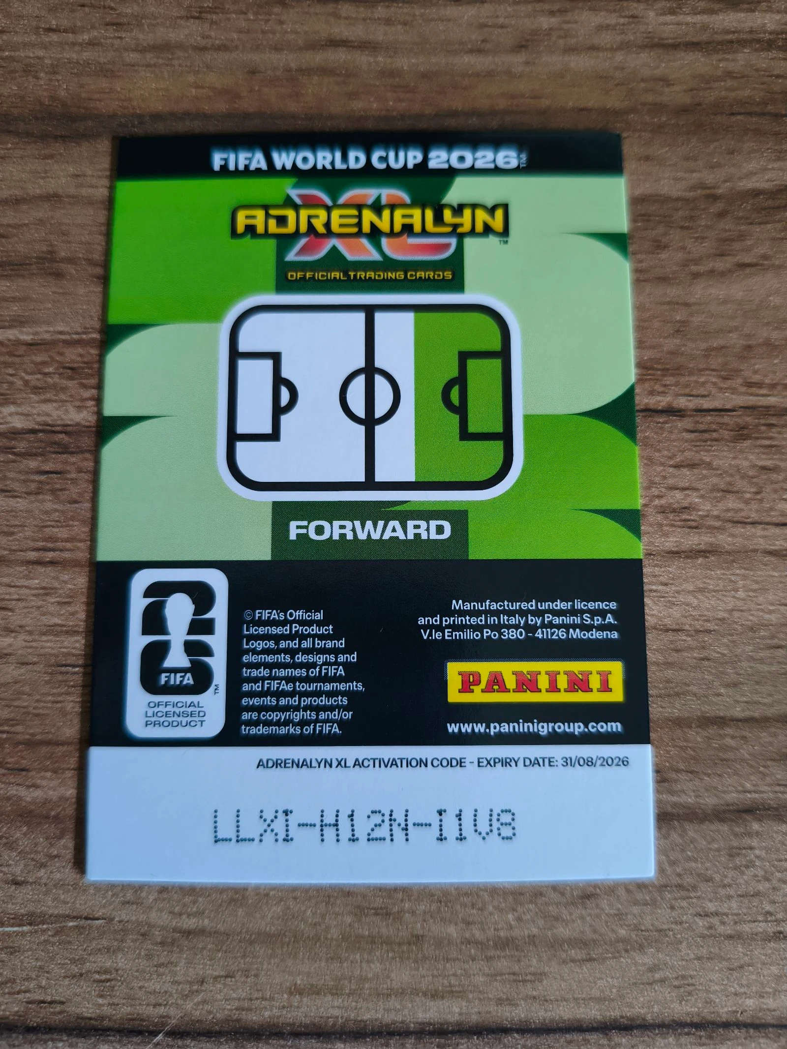 Cartão de futebol Panini CDM Mbappé edição limitada – photo 2